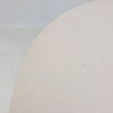Round marble dining table, 1980's