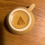 4 tasses en grès vintage