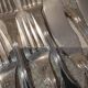 11 fish cutlery 23p silver plated metal goldsmith Cailar Bayard shell