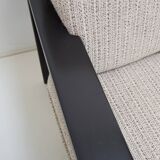 Three seater sofa/leda lux,1980's.