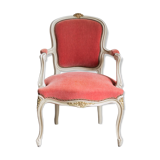 Velvet convertible chair