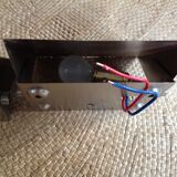 Pair of metal wall light