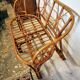 Rattan bench
