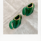 Ceramic swan salt and pepper shaker