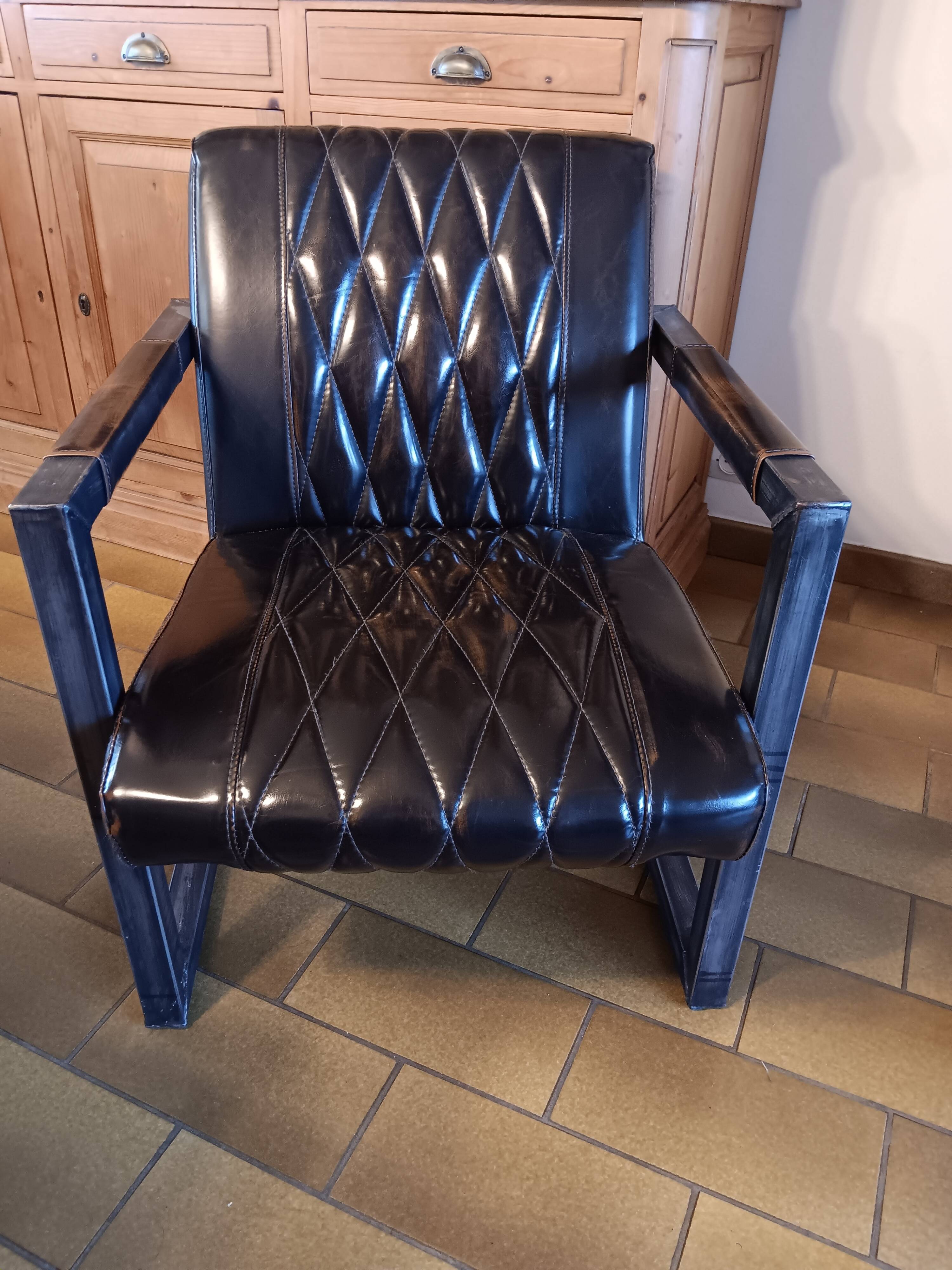 Industrial armchair