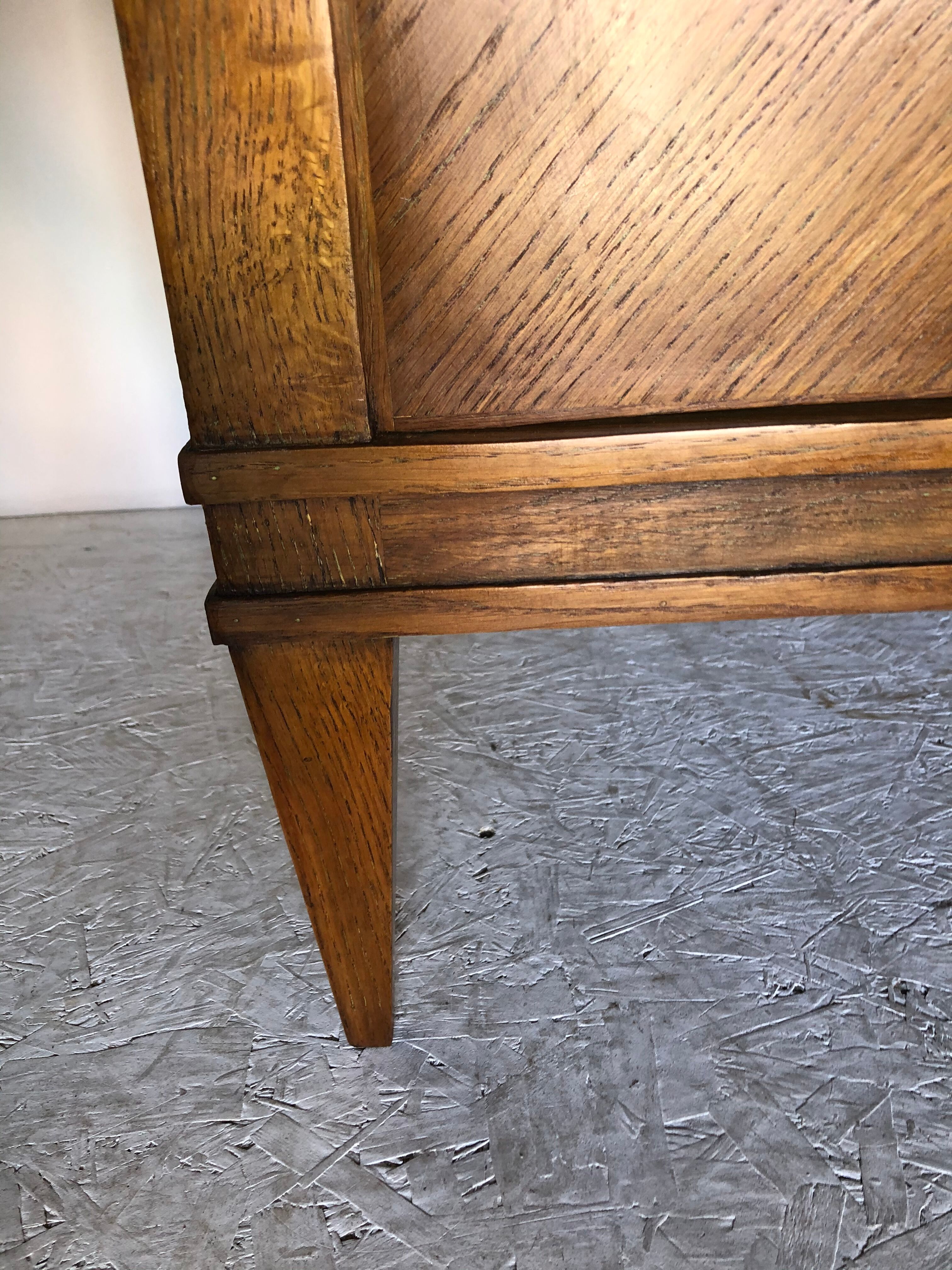 Art deco period neo-classical style writing desk, France 1940