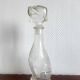 Dachshund dog carafe, Empoli glass, Italy 1960