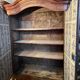 Louis XV wardrobe with two doors, Cherry wood. 18th century.