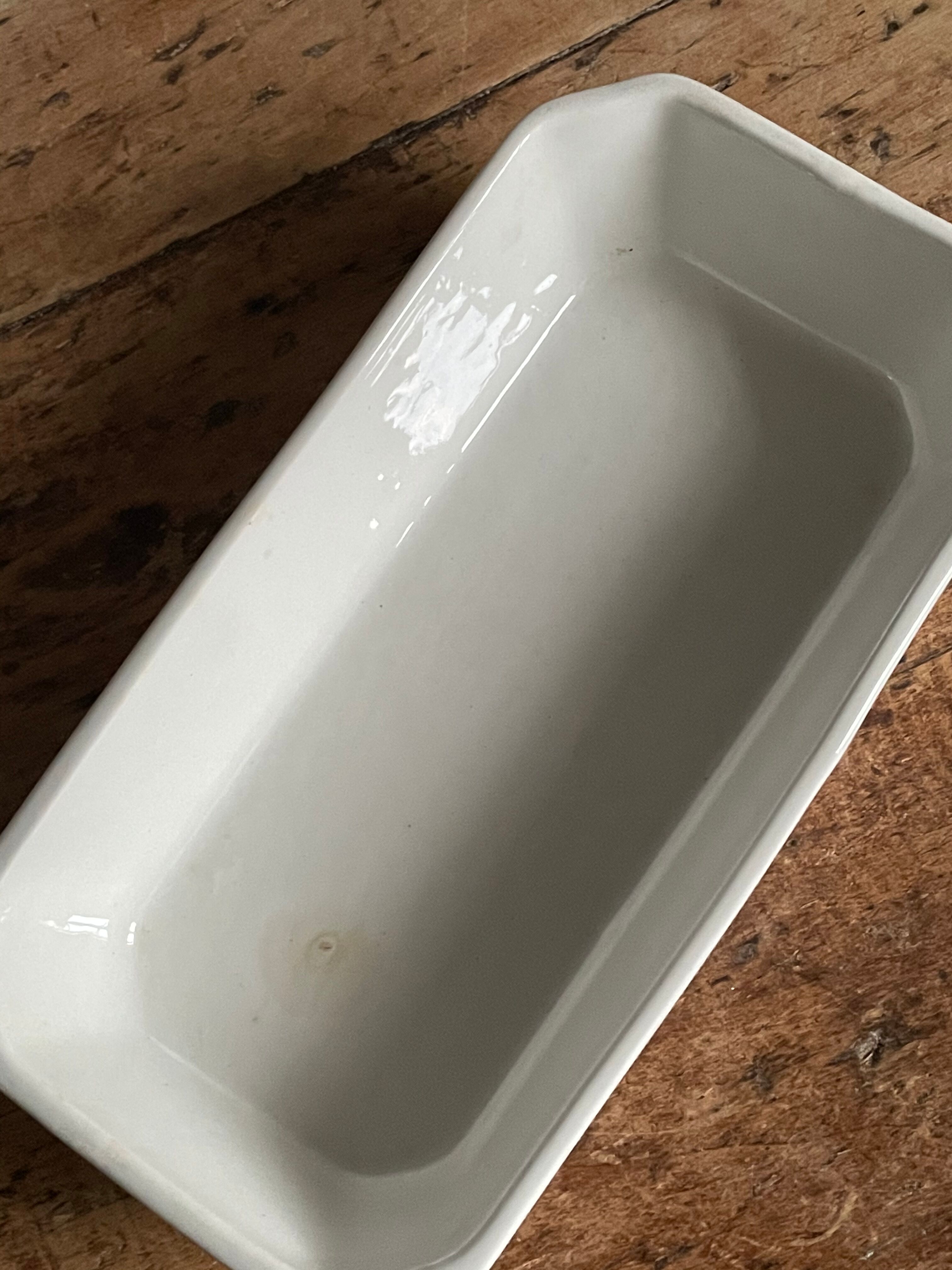 Vintage rectangular dish