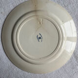 Set of 6 iron earth plates