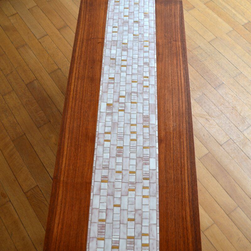 Coffee table double trap 60 vintage