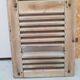 Set de 2 persiennes chêne 192x58