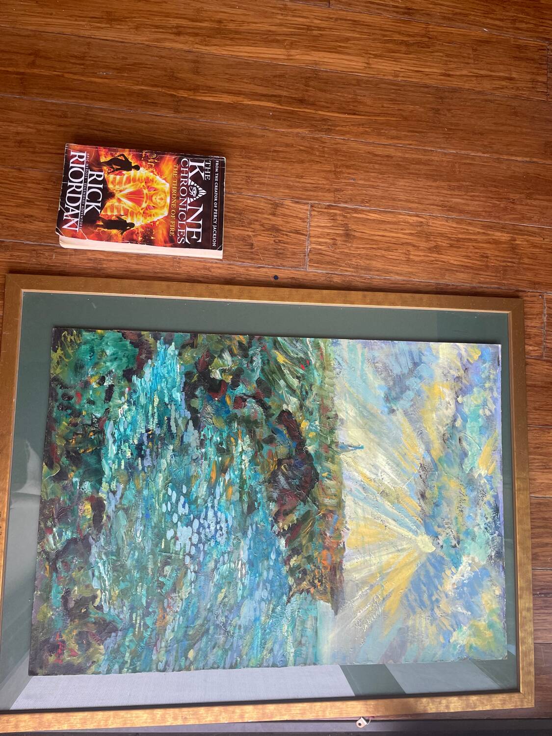 Paintings from 1950-60 oil on canvas