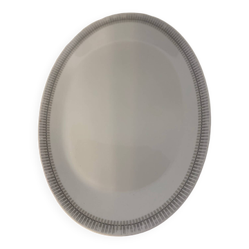 Plat de presentation en porcelaine blanche brillante Schonwald