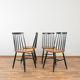 4 mid-century fanett chairs by ilmari tapiovaara, 1960s, set of 4