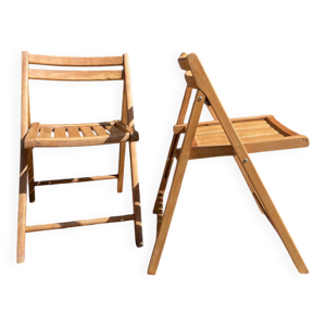 duo de chaises pliantes