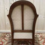 Bergère époque Art Déco en acajou