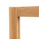 Scandinavian oak mirror 112x48cm, Nybrofabriken, Sweden, 1960