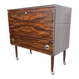 Vintage rosewood furniture / drop-leaf table