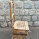 Antique wooden step stool
