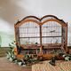 Cage à oiseaux en bois, XIXème s.