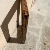 Old wooden fenestron 35x55 cm