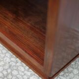 Pair of art deco nightstands, art deco wooden bedside tables, can end