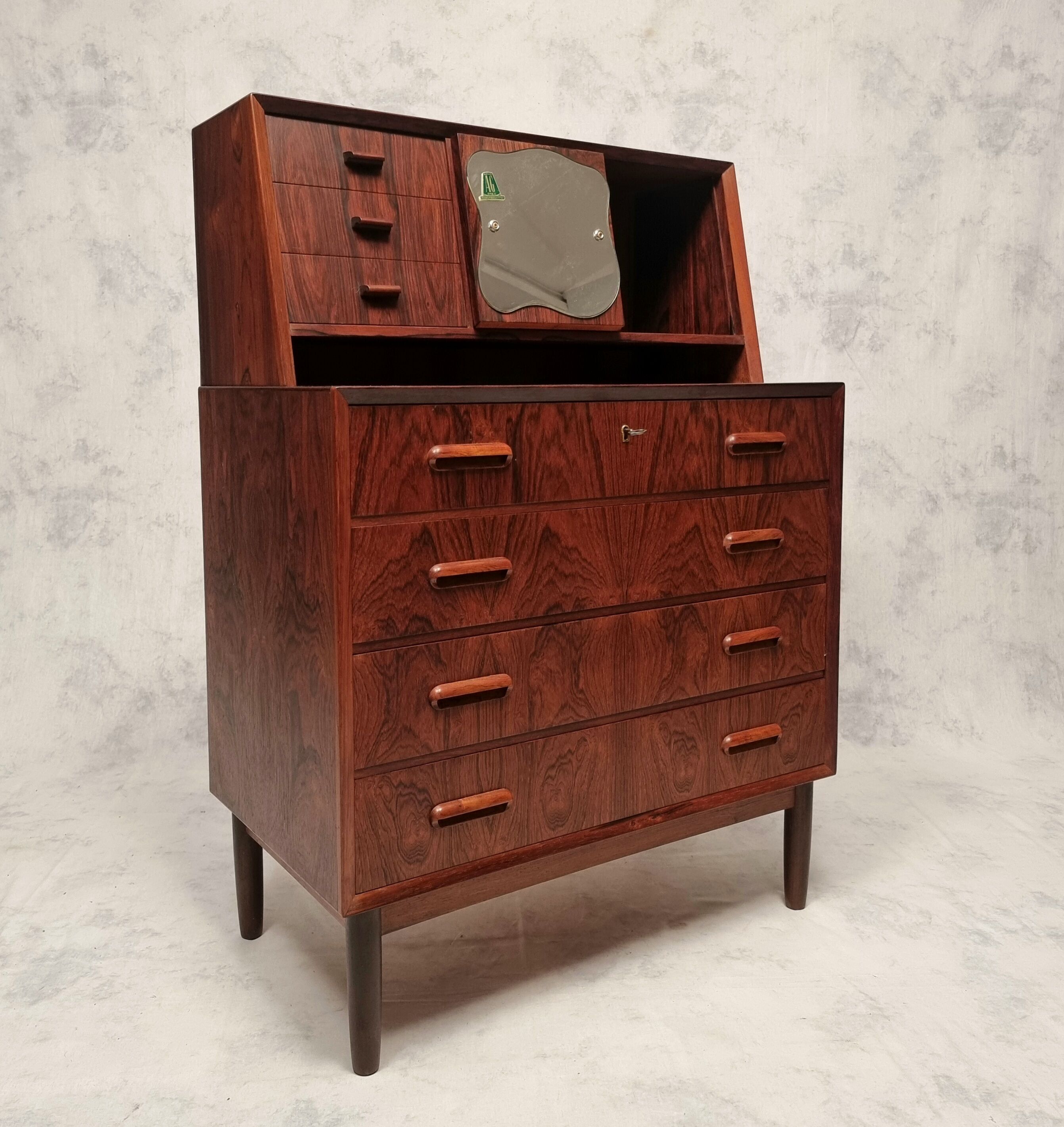 Dresser, Scandinavian dressing table - Ag Spejl K. - Rosewood - Ca 1960