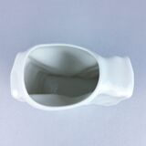 Vase blanc porcelaine Eschenbach 1980