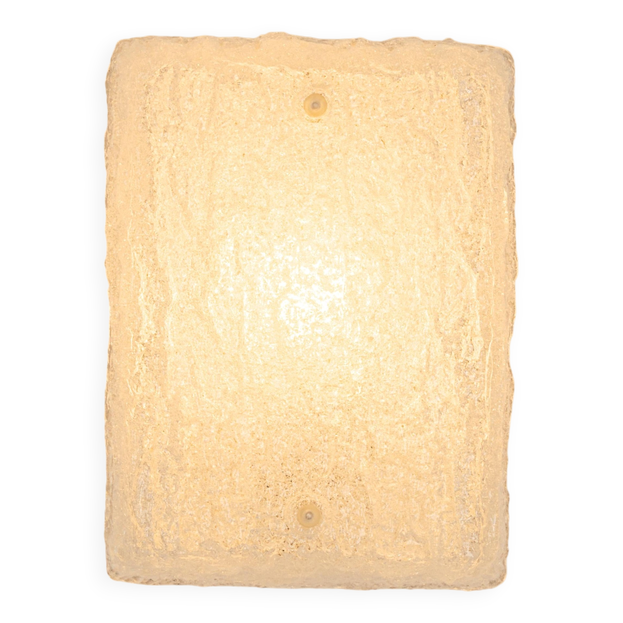 Small wall lamp in glass, Austria, 1960s