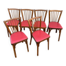 Set de 6 chaises baumann 153