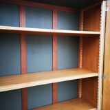 Vintage glazed school cabinet