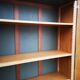 Vintage glazed school cabinet