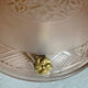 Plafonnier vasque vintage