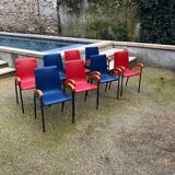 Set of 8 Pigalle chairs by publisher XO