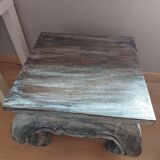 Square opium coffee table