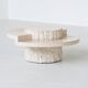 Table basse sculpturale en pierre de Mactan de Magnussen Ponte, Belgique 1970