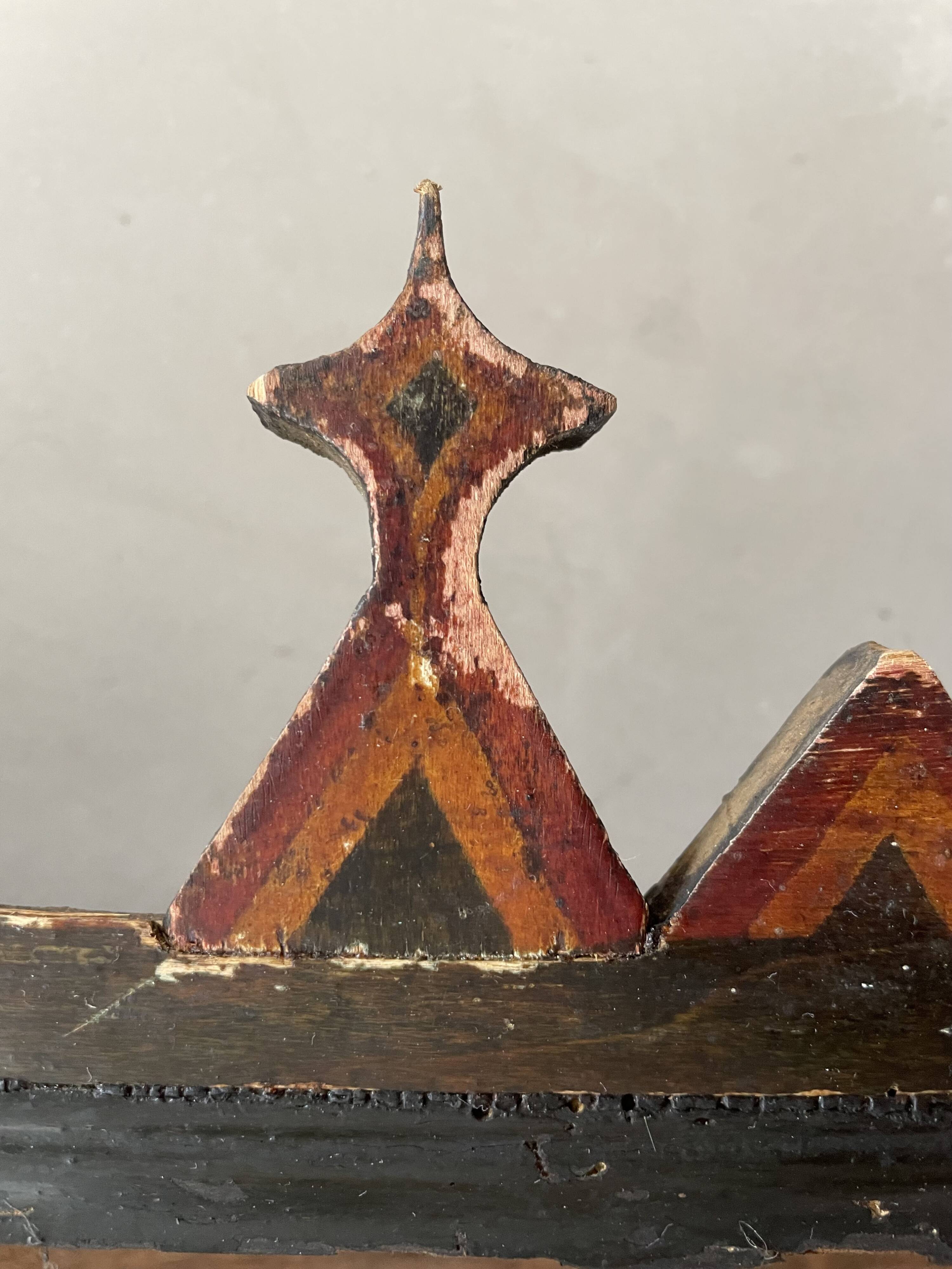 Old wall box / Folk art