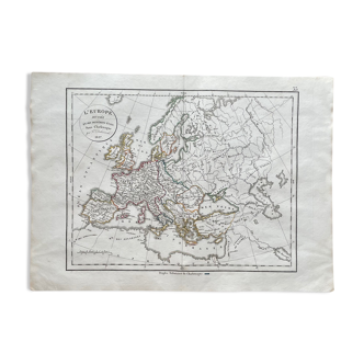 1827 - Europe in the Charlemagne era / Carolus Magnus