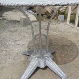 Vintage round bistro table – Perforated top