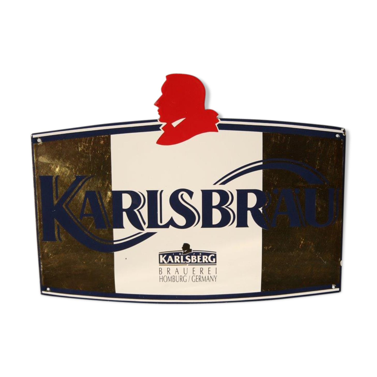 Beer Karlsbraeu sign