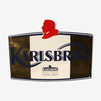 Beer Karlsbraeu sign