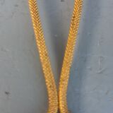 Brass hand mirror