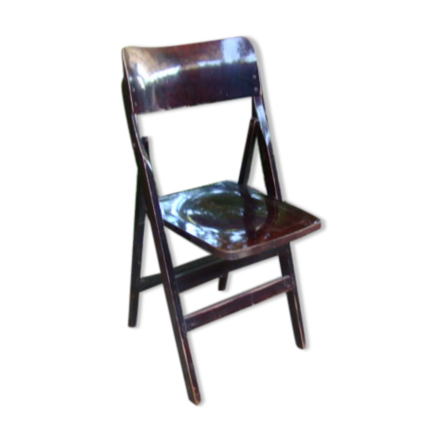 Antique folding chair