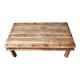 Teak coffee table with ferules