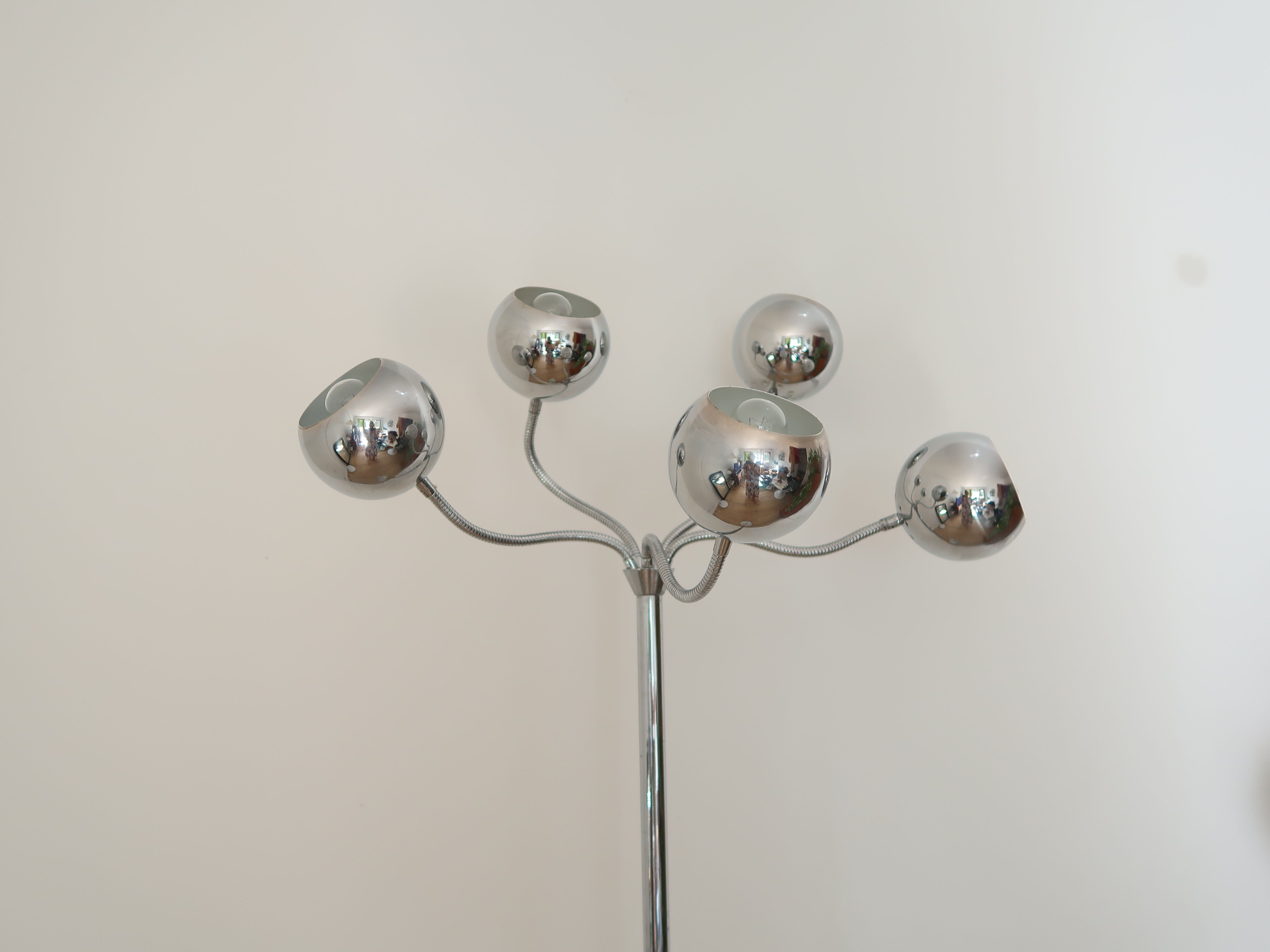 Vintage eye ball floor lamp 70s-80s