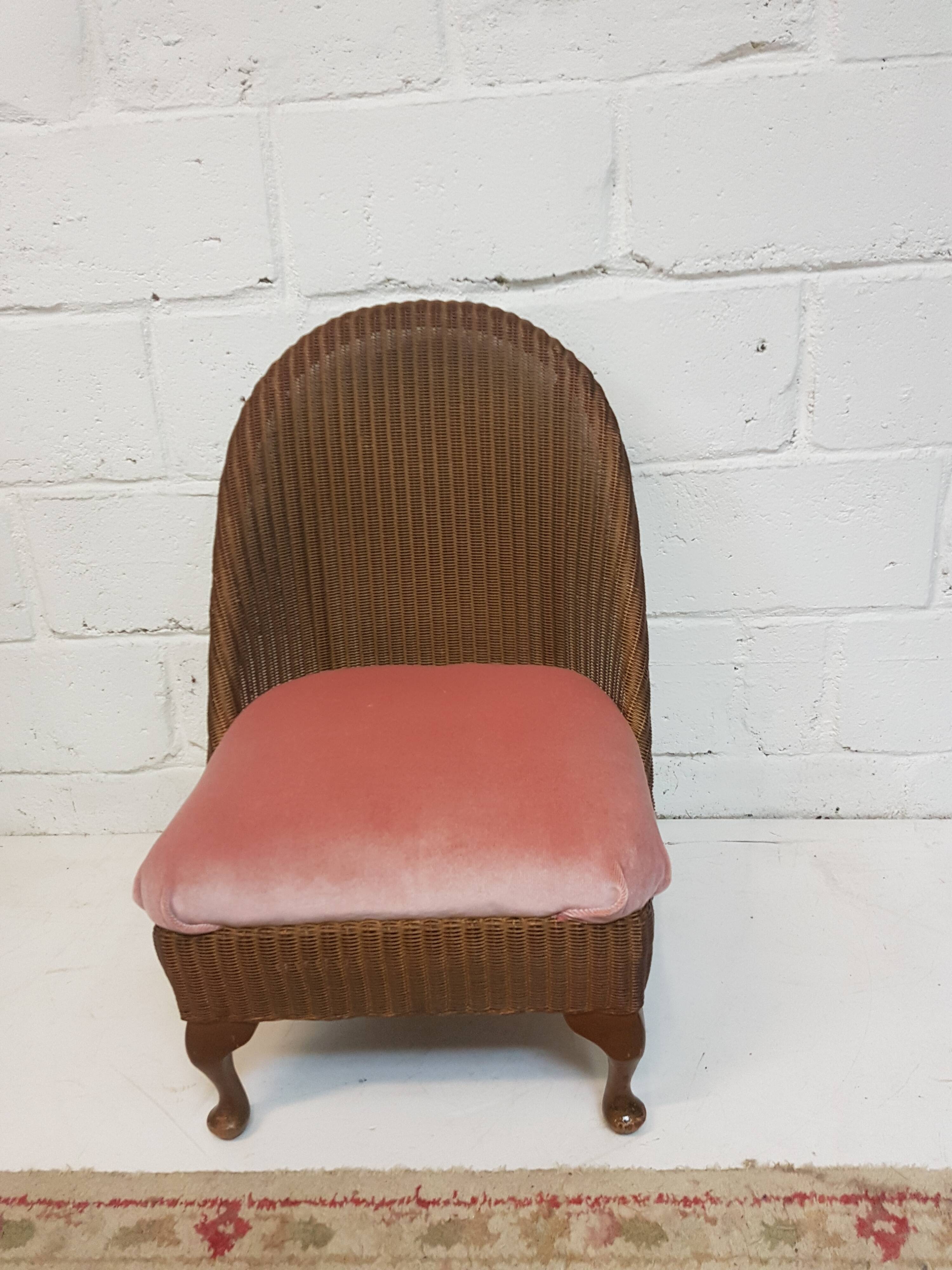 Lloyd loom armchair