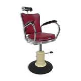 Vintage barber chair, barber chair Nubert