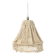 Cotton rope portable lamp, 3 M fabric cable