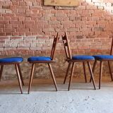 4 chairs bistro 70"s